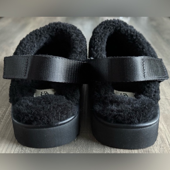 Ugg Lanah Clog Curled Black Size 8 New! - Picture 12 of 16